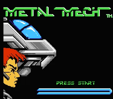 MetalMech - Man & Machine (USA) screen shot title